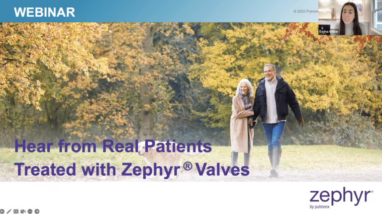 Hear from Real Patients Treated with Zephyr Valves